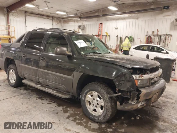 ✅ 2005 Chevrolet Avalanche Z71 • VIN: 3GNEK12Z65G203759 • Lot: 43867374. Wystawiony na IAAI z przebiegiem 118 314 mil. Bezpłatny archiwum sprzedaży aukcyjnych z USA i szczegółowy raport historii pojazdu na DreamBid. Zdjęcie 1.