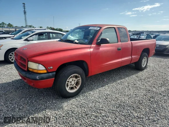 ✅ 1997 Dodge Dakota • VIN: 1B7GL23X6VS124098 • Lot: 57200146. Wystawiony na Copart z przebiegiem 168 131 mil. Bezpłatny archiwum sprzedaży aukcyjnych z USA i szczegółowy raport historii pojazdu na DreamBid. Zdjęcie 1.