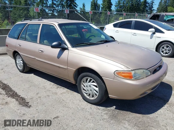 ✅ 1999 Ford Escort SE • VIN: 3FAFP15P1XR170238 • Lot: 45390747. Listed on IAAI with 99,093 mi. Free auction sales archive from the USA and detailed vehicle history report at DreamBid. Image 1.