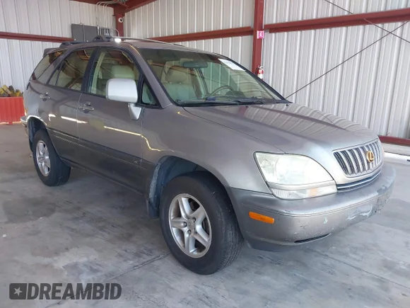 ✅ 2001 Lexus RX 300 • VIN: JTJGF10U810106376 • Lot: 45155671. Wystawiony na IAAI z przebiegiem 341 439 mil. Bezpłatny archiwum sprzedaży aukcyjnych z USA i szczegółowy raport historii pojazdu na DreamBid. Zdjęcie 1.