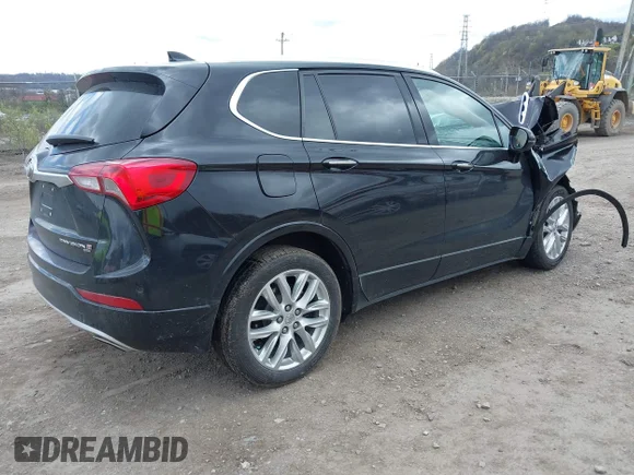 ✅ 2019 Buick Envision Premium • VIN: LRBFX3SXXKD014919 • Lot: 42038918. Listed on IAAI with 334 mi. Free auction sales archive from the USA and detailed vehicle history report at DreamBid. Image 4.