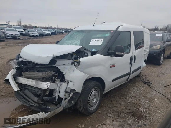 ✅ 2022 Ram ProMaster City Cargo Tradesman • VIN: ZFBHRFAB5N6Y61273 • Лот: 41519950. Опубліковано раніше на IAAI з пробігом Не вказано. Безкоштовний доступ до архіву аукціонних продажів зі США та докладний звіт про історію автомобіля на DreamBid. Зображення 2.