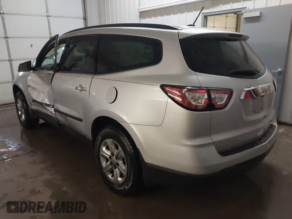 ✅ 2014 Chevrolet Traverse LS • VIN: 1GNKRFKDXEJ198600 • Лот: 44446328. Опубликован ранее на IAAI с пробегом 161 157 миль. Бесплатный доступ к архиву аукционных продаж из США и подробный отчёт об истории автомобиля на DreamBid. Изображение 3.