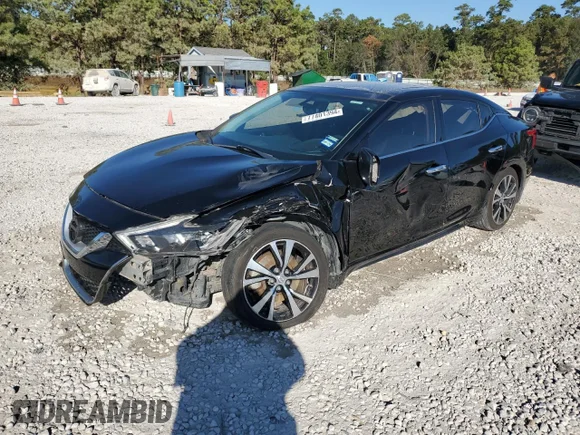 ✅ 2017 Nissan Maxima SR • VIN: 1N4AA6APXHC446186 • Лот: 77401394. Опубликован ранее на Copart с пробегом 72 321 миль. Бесплатный доступ к архиву аукционных продаж из США и подробный отчёт об истории автомобиля на DreamBid. Изображение 1.