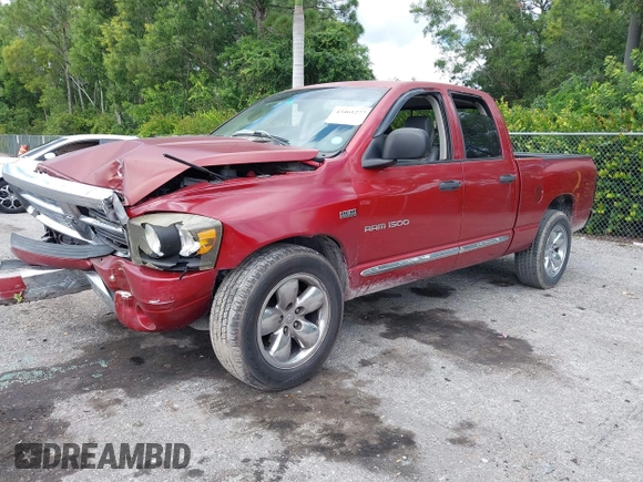 ✅ 2006 Dodge 1500 Laramie • VIN: 1D7HA18296J239471 • Lot: 43461277. Wystawiony na IAAI z przebiegiem 155 962 mil. Bezpłatny archiwum sprzedaży aukcyjnych z USA i szczegółowy raport historii pojazdu na DreamBid. Zdjęcie 2.