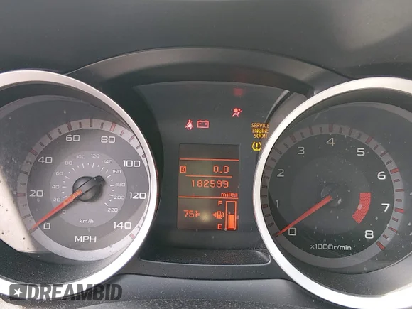 ✅ 2009 Mitsubishi Lancer ES • VIN: JA3AU26UX9U018587 • Лот: 45231426. Опубліковано раніше на IAAI з пробігом 182 599 миль. Безкоштовний доступ до архіву аукціонних продажів зі США та докладний звіт про історію автомобіля на DreamBid. Зображення 7.