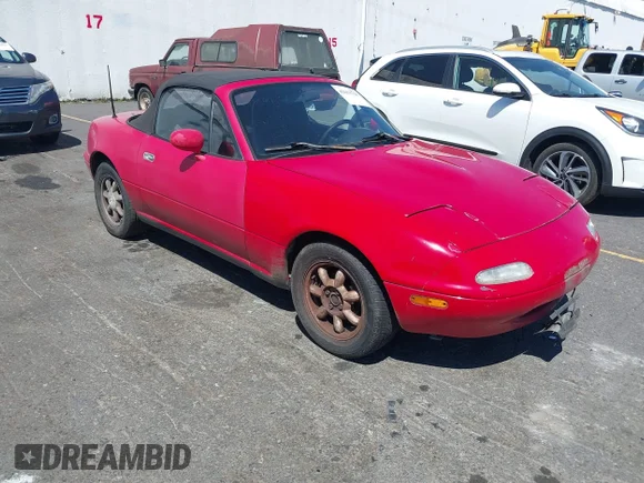 ✅ 1993 Mazda MX-5 Miata • VIN: JM1NA3513P0414468 • Lot: 42653718. Wystawiony na IAAI z przebiegiem 292 497 mil. Bezpłatny archiwum sprzedaży aukcyjnych z USA i szczegółowy raport historii pojazdu na DreamBid. Zdjęcie 1.