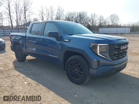 ✅ 2024 GMC Sierra 1500 Pro • VIN: 1GTPUAEK8RZ399655 • Лот: 44114129. Опубликован ранее на IAAI с пробегом 26 607 миль. Бесплатный доступ к архиву аукционных продаж из США и подробный отчёт об истории автомобиля на DreamBid. Изображение 1.