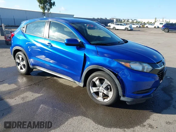 ✅ 2018 Honda HR-V LX • VIN: 3CZRU5H35JM705098 • Lot: 43641524. Wystawiony na IAAI z przebiegiem 65 610 mil. Bezpłatny archiwum sprzedaży aukcyjnych z USA i szczegółowy raport historii pojazdu na DreamBid. Zdjęcie 1.