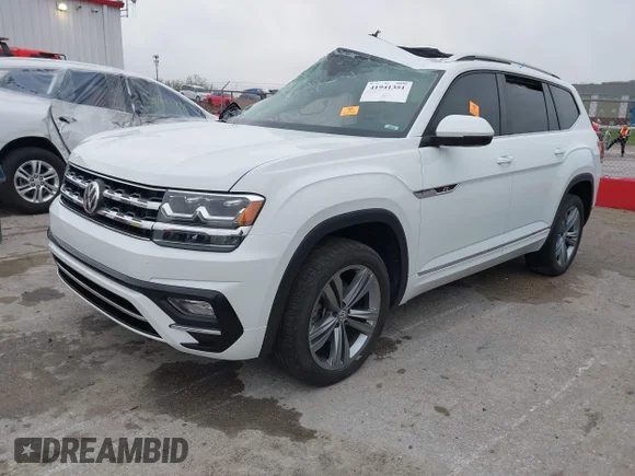 ✅ 2019 Volkswagen Atlas SE • VIN: 1V2YR2CA8KC623858 • Lot: 41941351. Wystawiony na IAAI z przebiegiem 84 533 mil. Bezpłatny archiwum sprzedaży aukcyjnych z USA i szczegółowy raport historii pojazdu na DreamBid. Zdjęcie 2.