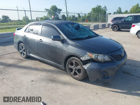✅ 2012 Toyota Corolla LE • VIN: 2T1BU4EE3CC807504 • Lot: 45445769. Listed on IAAI with Not provided. Free auction sales archive from the USA and detailed vehicle history report at DreamBid. Image 1.