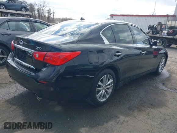 ✅ 2017 Infiniti Q50 Premium • VIN: JN1EV7AR7HM834951 • Лот: 43983255. Опубліковано раніше на IAAI з пробігом 106 774 миль. Безкоштовний доступ до архіву аукціонних продажів зі США та докладний звіт про історію автомобіля на DreamBid. Зображення 4.