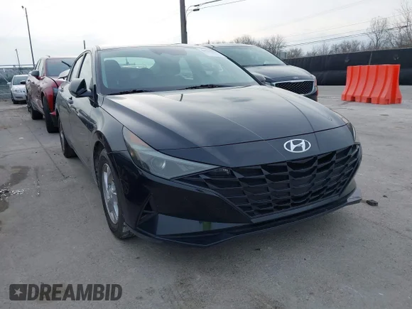 ✅ 2021 Hyundai Elantra SE • VIN: KMHLL4AG1MU199027 • Lot: 44737158. Listed on IAAI with 160,957 mi. Free auction sales archive from the USA and detailed vehicle history report at DreamBid. Image 1.