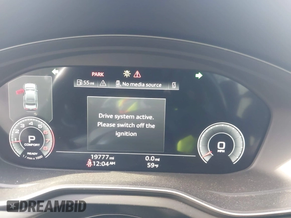 ✅ 2022 Audi A4 Premium Plus • VIN: WAUBBAF41NA023501 • Lot: 44714008. Wystawiony na IAAI z przebiegiem 19 777 mil. Bezpłatny archiwum sprzedaży aukcyjnych z USA i szczegółowy raport historii pojazdu na DreamBid. Zdjęcie 7.
