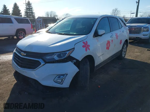 ✅ 2018 Chevrolet Equinox LT • VIN: 2GNAXJEV6J6119620 • Lot: 44134459. Wystawiony na IAAI z przebiegiem 70 584 mil. Bezpłatny archiwum sprzedaży aukcyjnych z USA i szczegółowy raport historii pojazdu na DreamBid. Zdjęcie 2.