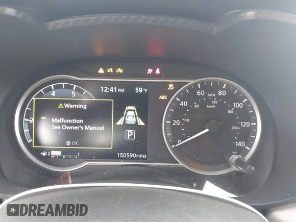 ✅ 2020 Nissan Versa SV • VIN: 3N1CN8EV6LL885249 • Lot: 44132911. Wystawiony na IAAI z przebiegiem 150 590 mil. Bezpłatny archiwum sprzedaży aukcyjnych z USA i szczegółowy raport historii pojazdu na DreamBid. Zdjęcie 7.