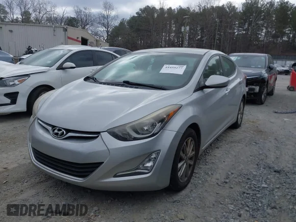 ✅ 2015 Hyundai Elantra Limited • VIN: KMHDH4AE5FU300965 • Lot: 44459277. Wystawiony na IAAI z przebiegiem 153 196 mil. Bezpłatny archiwum sprzedaży aukcyjnych z USA i szczegółowy raport historii pojazdu na DreamBid. Zdjęcie 2.