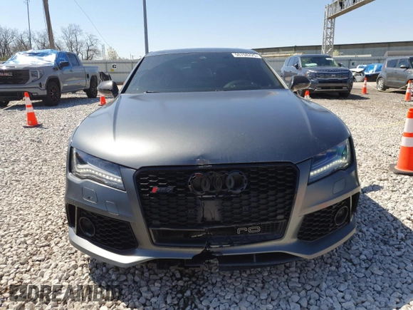 ✅ 2015 Audi RS 7 Prestige • VIN: WUAW2AFC8FN900610 • Lot: 50708225. Wystawiony na Copart z przebiegiem 103 811 mil. Bezpłatny archiwum sprzedaży aukcyjnych z USA i szczegółowy raport historii pojazdu na DreamBid. Zdjęcie 5.