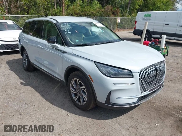 ✅ 2025 Lincoln Corsair Premiere • VIN: 5LMCJ1CA3SUL21104 • Лот: 44428773. Опубликован ранее на IAAI с пробегом 5 087 миль. Бесплатный доступ к архиву аукционных продаж из США и подробный отчёт об истории автомобиля на DreamBid. Изображение 1.