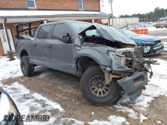 ✅ 2018 Ford F-150 XLT • VIN: 1FTEW1E55JFE37389 • Lot: 44250584. Listed on IAAI with 134,799 mi. Free auction sales archive from the USA and detailed vehicle history report at DreamBid. Image 1.