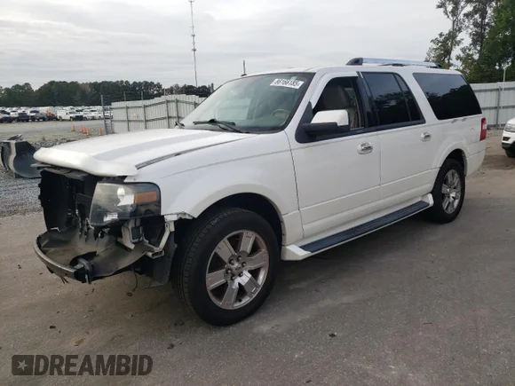 ✅ 2010 Ford Expedition Max Limited • VIN: 1FMJK1K55AEA58330 • Лот: 86166185. Опубліковано раніше на Copart з пробігом 127 582 миль. Безкоштовний доступ до архіву аукціонних продажів зі США та докладний звіт про історію автомобіля на DreamBid. Зображення 1.