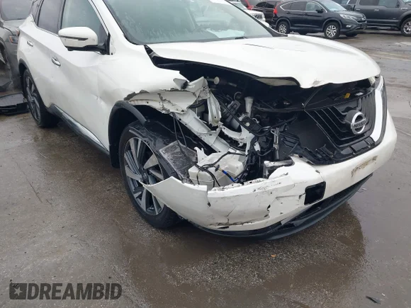 ✅ 2018 Nissan Murano SV • VIN: 5N1AZ2MH4JN107381 • Lot: 43998075. Wystawiony na IAAI z przebiegiem 69 230 mil. Bezpłatny archiwum sprzedaży aukcyjnych z USA i szczegółowy raport historii pojazdu na DreamBid. Zdjęcie 6.