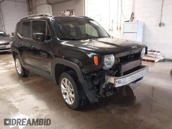 ✅ 2016 Jeep Renegade Latitude • VIN: ZACCJBBT2GPC54214 • Lot: 41332837. Wystawiony na IAAI z przebiegiem 89 589 mil. Bezpłatny archiwum sprzedaży aukcyjnych z USA i szczegółowy raport historii pojazdu na DreamBid. Zdjęcie 1.