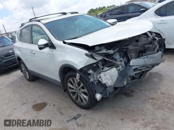 ✅ 2017 Toyota RAV4 Limited • VIN: 2T3YFREV0HW360709 • Lot: 44663368. Listed on IAAI with 86,401 mi. Free auction sales archive from the USA and detailed vehicle history report at DreamBid. Image 1.