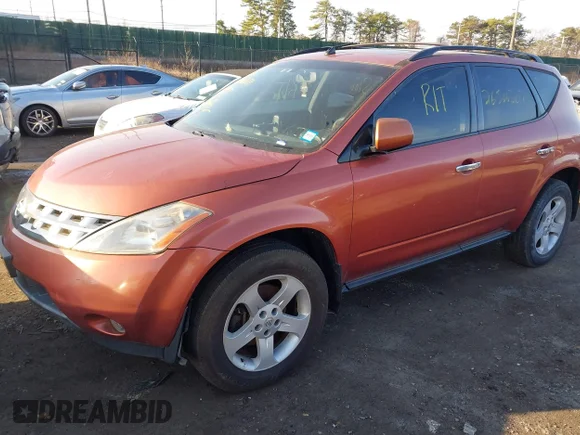 ✅ 2005 Nissan Murano SL • VIN: JN8AZ08W95W417791 • Lot: 44590566. Wystawiony na IAAI z przebiegiem Nie podano. Bezpłatny archiwum sprzedaży aukcyjnych z USA i szczegółowy raport historii pojazdu na DreamBid. Zdjęcie 2.