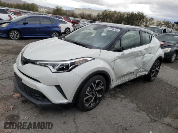 ✅ 2019 Toyota C-HR XLE • VIN: JTNKHMBX6K1021883 • Lot: 44934823. Wystawiony na Copart z przebiegiem 41 004 mil. Bezpłatny archiwum sprzedaży aukcyjnych z USA i szczegółowy raport historii pojazdu na DreamBid. Zdjęcie 1.