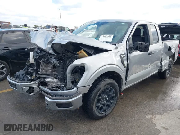 ✅ 2025 Ford F-150 STX • VIN: 1FTEX2KP4SKD45644 • Лот: 44703570. Опубліковано раніше на IAAI з пробігом 12 970 миль. Безкоштовний доступ до архіву аукціонних продажів зі США та докладний звіт про історію автомобіля на DreamBid. Зображення 2.