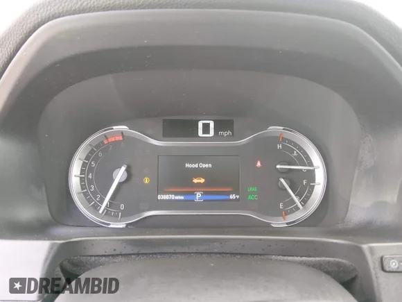 ✅ 2023 Honda Ridgeline Black Edition • VIN: 5FPYK3F81PB031286 • Lot: 45055072. Listed on IAAI with 38,870 mi. Free auction sales archive from the USA and detailed vehicle history report at DreamBid. Image 7.
