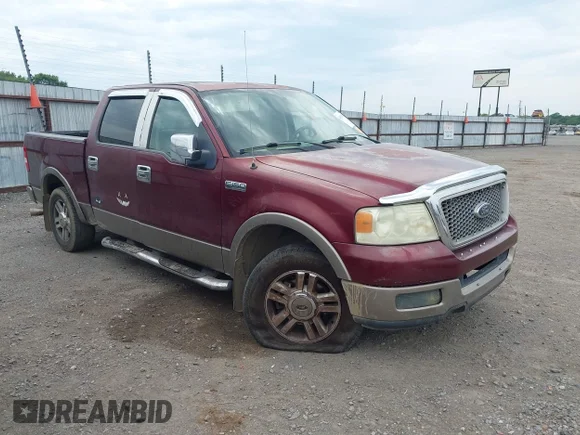 ✅ 2005 Ford F-150 XLT • VIN: 1FTPW12515FB12645 • Lot: 45151433. Wystawiony na IAAI z przebiegiem 230 610 mil. Bezpłatny archiwum sprzedaży aukcyjnych z USA i szczegółowy raport historii pojazdu na DreamBid. Zdjęcie 1.