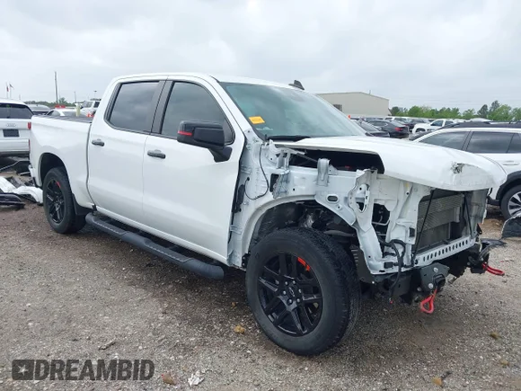 ✅ 2023 Chevrolet Silverado 1500 RST • VIN: 1GCPADED5PZ161285 • Lot: 41901472. Listed on IAAI with 65,530 mi. Free auction sales archive from the USA and detailed vehicle history report at DreamBid. Image 1.