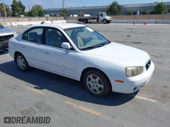 ✅ 2001 Hyundai Elantra GLS • VIN: KMHDN45D91U067336 • Lot: 45486765. Listed on IAAI with 95,770 mi. Free auction sales archive from the USA and detailed vehicle history report at DreamBid. Image 1.