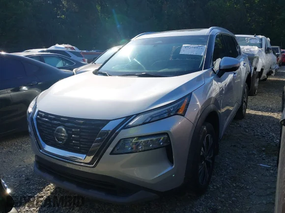 ✅ 2021 Nissan Rogue SV • VIN: 5N1AT3BA3MC821824 • Lot: 45278924. Wystawiony na IAAI z przebiegiem 90 625 mil. Bezpłatny archiwum sprzedaży aukcyjnych z USA i szczegółowy raport historii pojazdu na DreamBid. Zdjęcie 2.