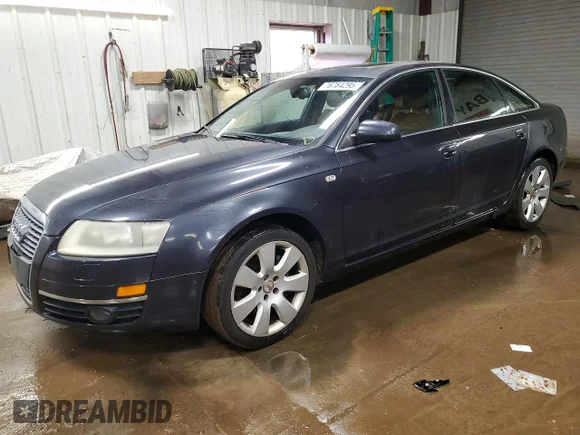 ✅ 2005 Audi A6 • VIN: WAUDG74F15N114035 • Лот: 76764295. Опубликован ранее на Copart с пробегом 128 221 миль. Бесплатный доступ к архиву аукционных продаж из США и подробный отчёт об истории автомобиля на DreamBid. Изображение 1.
