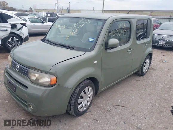 ✅ 2010 Nissan Cube SL • VIN: JN8AZ2KRXAT164264 • Лот: 41226143. Опубликован ранее на IAAI с пробегом 96 583 миль. Бесплатный доступ к архиву аукционных продаж из США и подробный отчёт об истории автомобиля на DreamBid. Изображение 2.