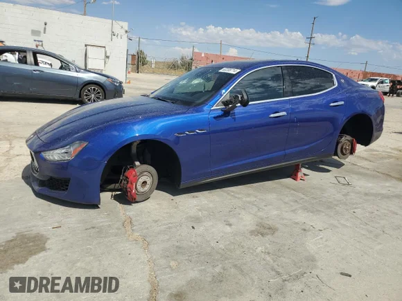✅ 2019 Maserati Ghibli S • VIN: ZAM57YSA9K1311151 • Lot: 63208714. Wystawiony na Copart z przebiegiem 39 363 mil. Bezpłatny archiwum sprzedaży aukcyjnych z USA i szczegółowy raport historii pojazdu na DreamBid. Zdjęcie 1.
