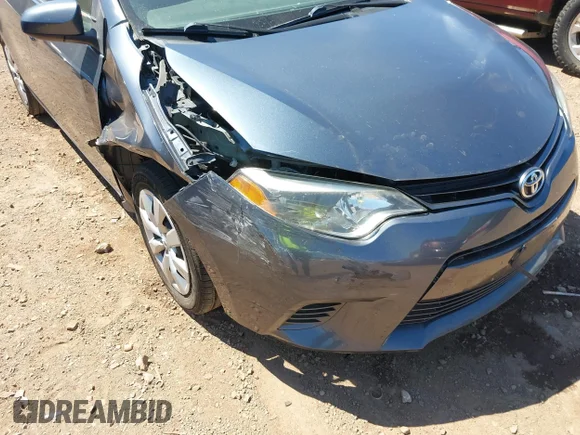 ✅ 2015 Toyota Corolla S Plus • VIN: 2T1BURHE2FC432878 • Lot: 44815767. Listed on IAAI with 153,330 mi. Free auction sales archive from the USA and detailed vehicle history report at DreamBid. Image 6.