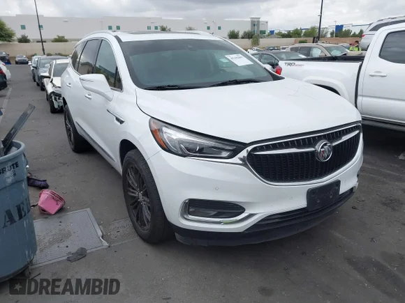 ✅ 2018 Buick Enclave Premium • VIN: 5GAEVBKW3JJ192015 • Lot: 45182809. Listed on IAAI with 160,035 mi. Free auction sales archive from the USA and detailed vehicle history report at DreamBid. Image 1.