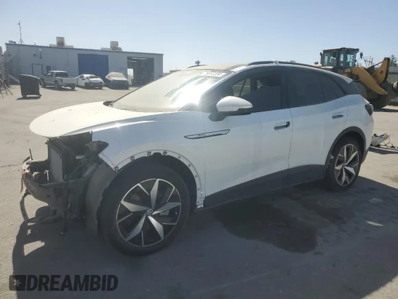 ✅ 2023 Volkswagen ID.4 Pro • VIN: 1V2VMPE84PC022446 • Lot: 75860204. Listed on Copart with 2,146 mi. Free auction sales archive from the USA and detailed vehicle history report at DreamBid. Image 1.