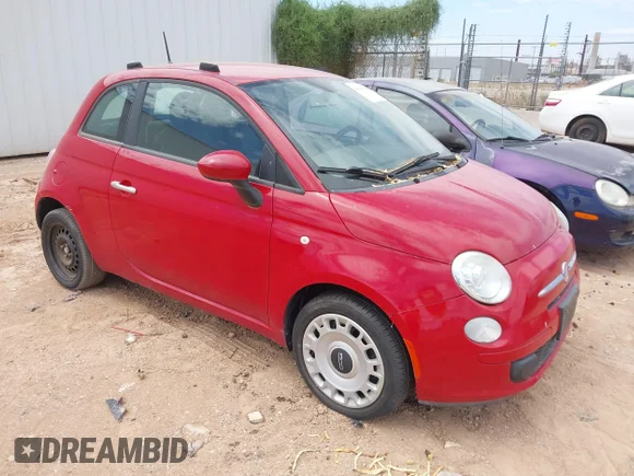 ✅ 2012 FIAT 500 Pop • VIN: 3C3CFFAR1CT310312 • Лот: 43034272. Опубліковано раніше на IAAI з пробігом 134 203 миль. Безкоштовний доступ до архіву аукціонних продажів зі США та докладний звіт про історію автомобіля на DreamBid. Зображення 1.