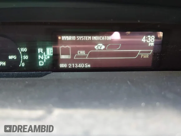 ✅ 2012 Toyota Prius • VIN: JTDKN3DP1C3011501 • Лот: 45619086. Опубликован ранее на IAAI с пробегом 213 405 миль. Бесплатный доступ к архиву аукционных продаж из США и подробный отчёт об истории автомобиля на DreamBid. Изображение 7.