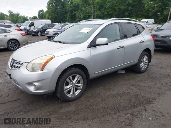✅ 2012 Nissan Rogue SV • VIN: JN8AS5MV7CW703893 • Lot: 45214828. Listed on IAAI with 143,318 mi. Free auction sales archive from the USA and detailed vehicle history report at DreamBid. Image 2.
