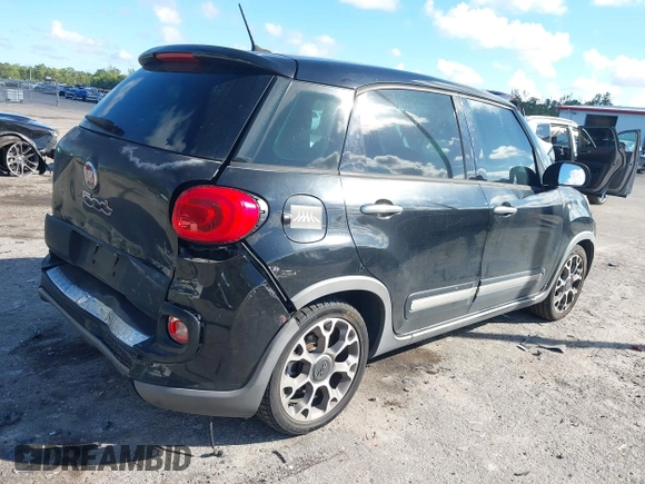 ✅ 2014 FIAT 500L Trekking • VIN: ZFBCFADH7EZ013450 • Lot: 44129932. Wystawiony na IAAI z przebiegiem 136 363 mil. Bezpłatny archiwum sprzedaży aukcyjnych z USA i szczegółowy raport historii pojazdu na DreamBid. Zdjęcie 4.