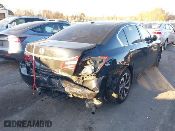 ✅ 2017 Honda Accord EX • VIN: 1HGCR2F77HA303058 • Lot: 43924020. Listed on IAAI with 124,304 mi. Free auction sales archive from the USA and detailed vehicle history report at DreamBid. Image 6.
