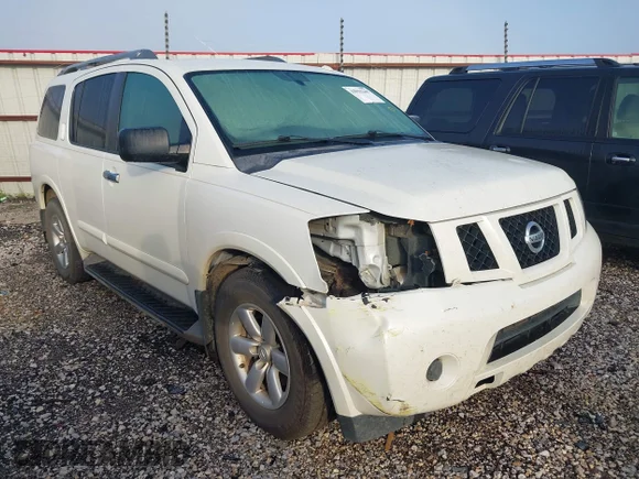 ✅ 2013 Nissan Armada SV • VIN: 5N1BA0ND4DN604365 • Lot: 42994248. Listed on IAAI with 126,877 mi. Free auction sales archive from the USA and detailed vehicle history report at DreamBid. Image 1.