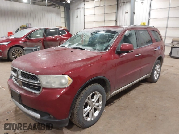 ✅ 2013 Dodge Durango Crew • VIN: 1C4SDJDT1DC539030 • Lot: 44248028. Wystawiony na IAAI z przebiegiem 172 409 mil. Bezpłatny archiwum sprzedaży aukcyjnych z USA i szczegółowy raport historii pojazdu na DreamBid. Zdjęcie 2.