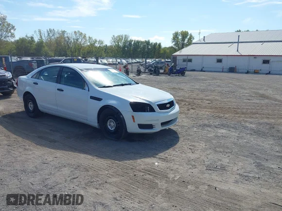 ✅ 2013 Chevrolet Caprice Police Police • VIN: 6G1MK5U2XDL828786 • Лот: 43394292. Опубликован ранее на IAAI с пробегом 150 758 миль. Бесплатный доступ к архиву аукционных продаж из США и подробный отчёт об истории автомобиля на DreamBid. Изображение 1.